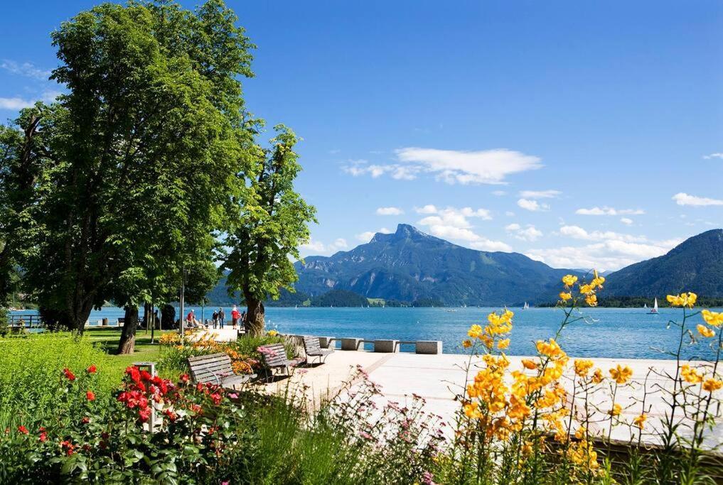 Im Mondseeland Innerschwand Экстерьер фото